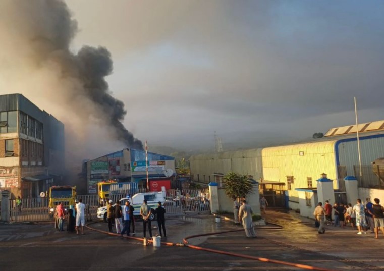 Mall Fire
